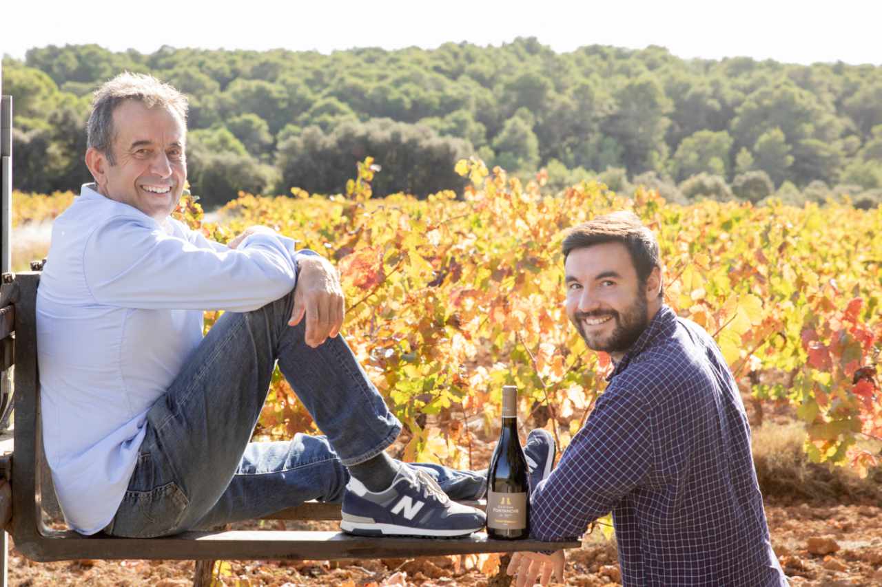 GILLES CANTONS et MAXIME CANTONS - AOP SAINT CHINIAN - CHATEAU FONTANCHE - DOMAINES GILLES CANTONS - VIGNERONS DES SCHISTES