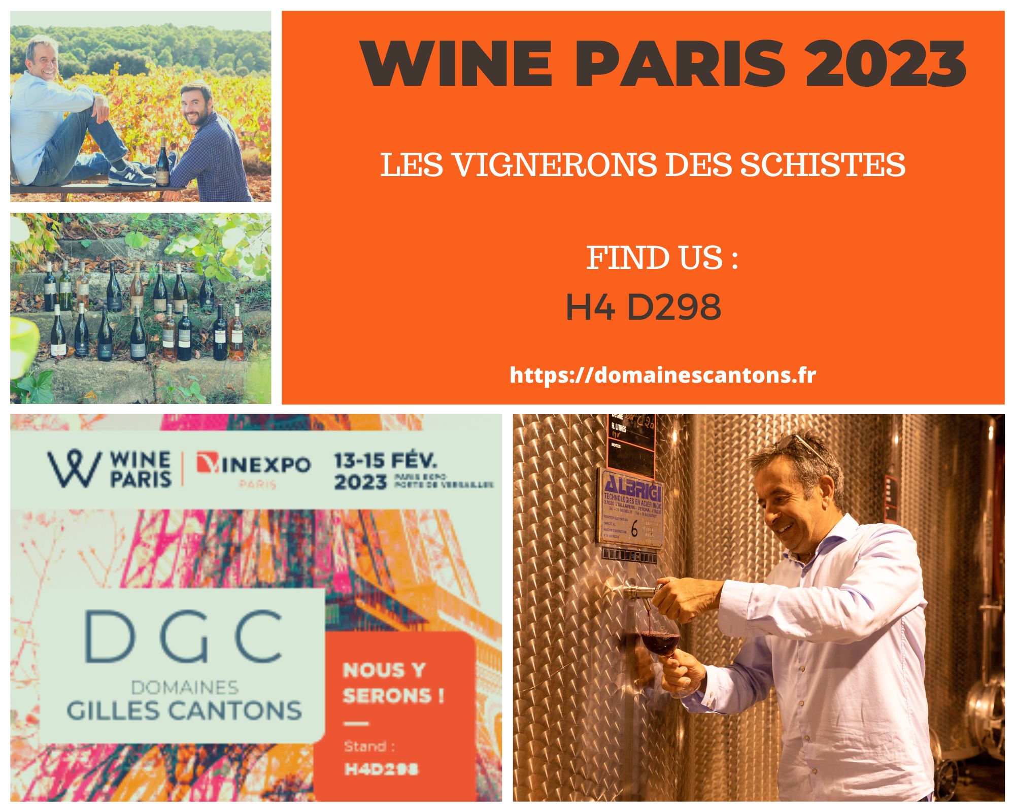 WINE PARIS 2023 - VIGNERONS DES SCHISTES